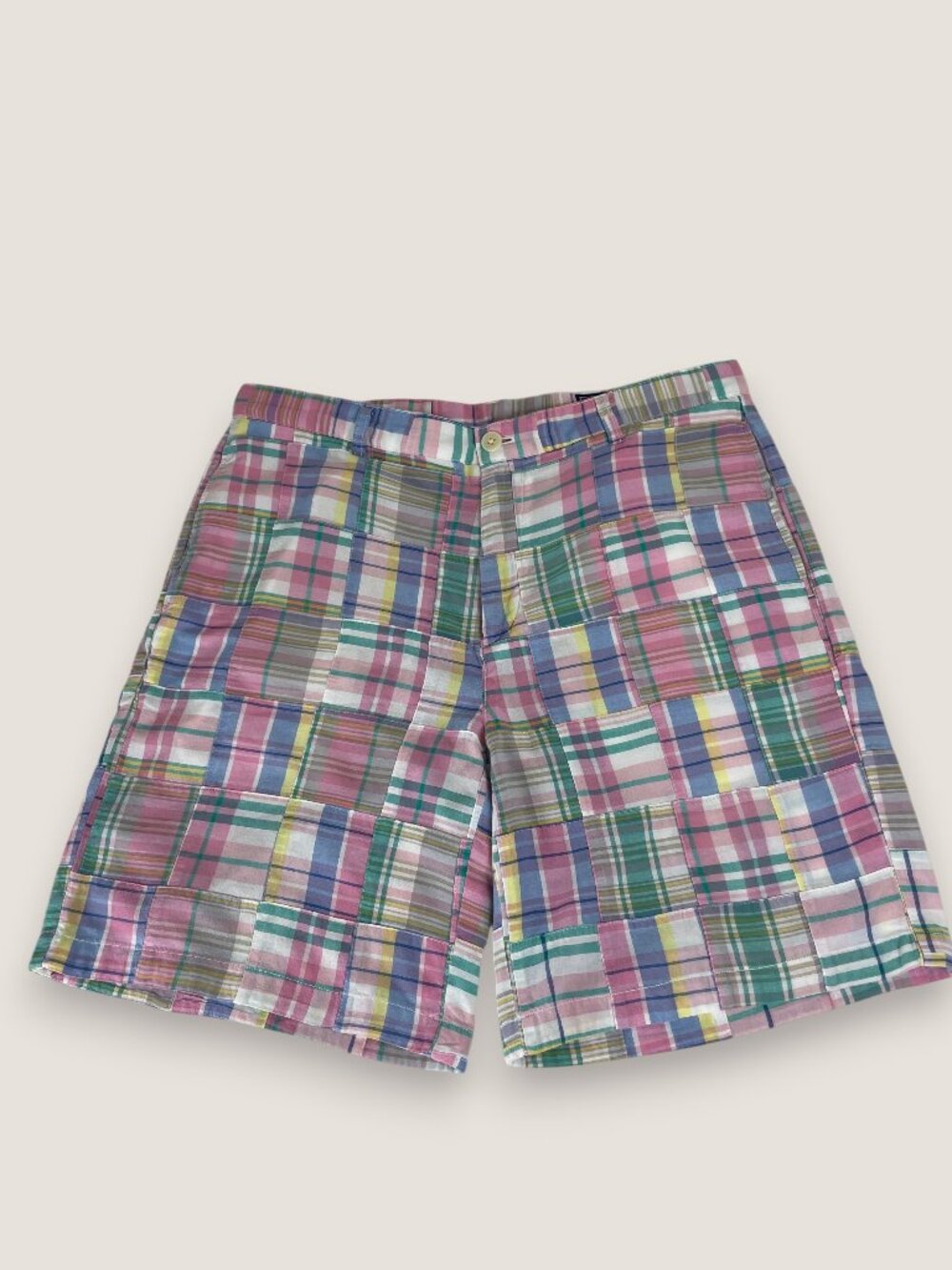 Vineyard‎ Vines Pastel Madras Patchwork Club Shorts Mens Size 36